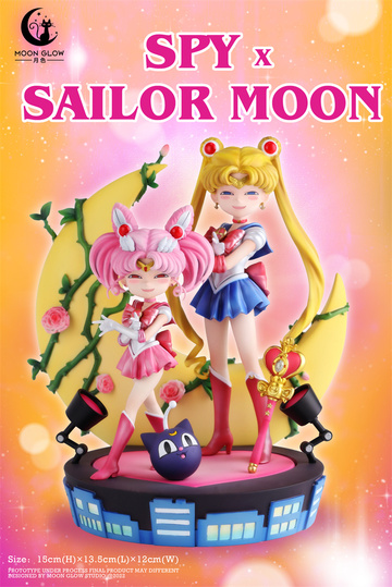 Chibiusa Tsukino, Luna P, Usagi Tsukino (Spy x Sailor Moon Collaboration on Stage), Sailor Moon S, Individual Sculptor, Pre-Painted